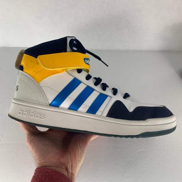 Adidas neo Postmove Mid \'White Blue Yellow\' GZ3792 Mens Sneaker Size 13 main image 10